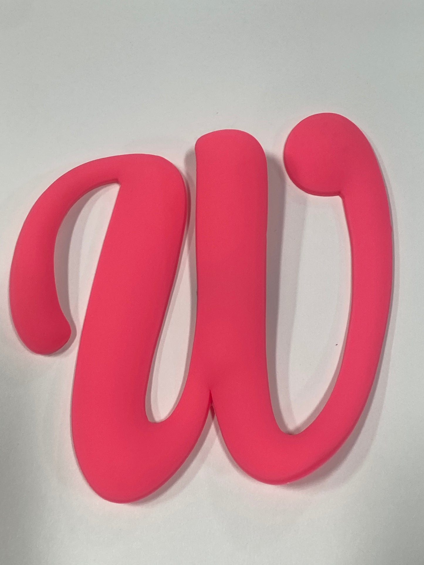 Pink Big Letter W