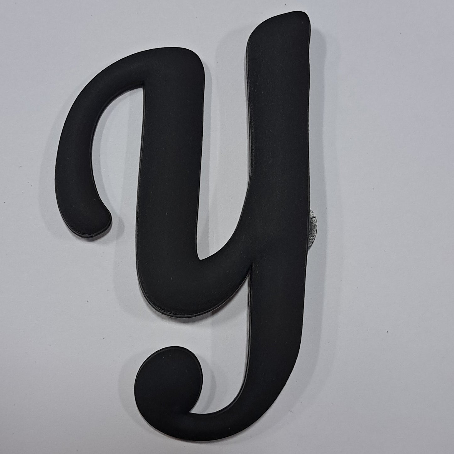 Black Big Letter Y
