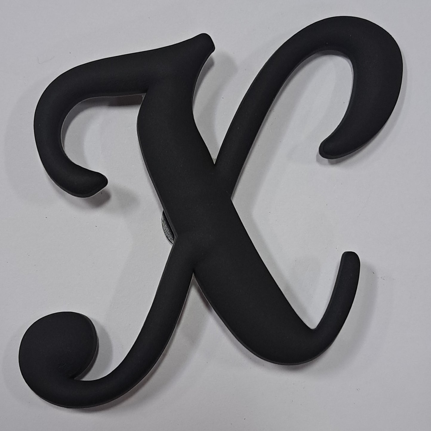 Black Big Letter X