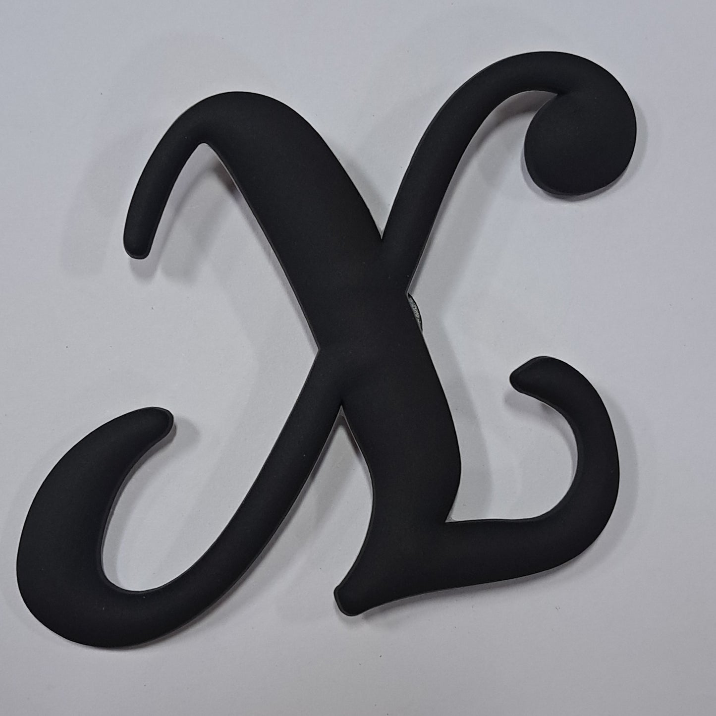 Black Big Letter X