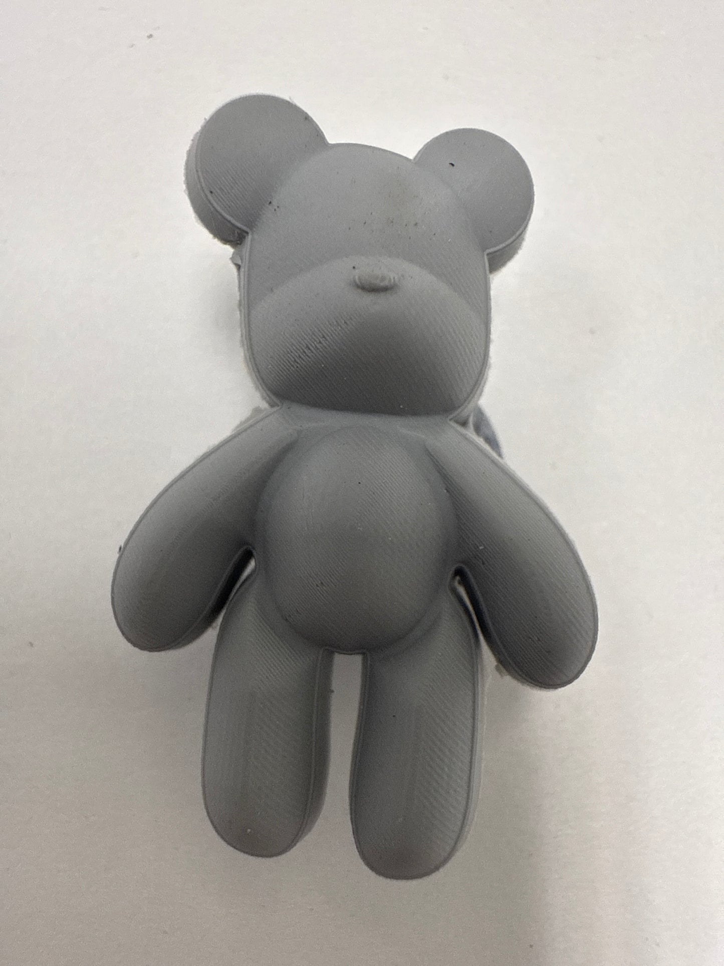 3D Teddy Bear-Gray