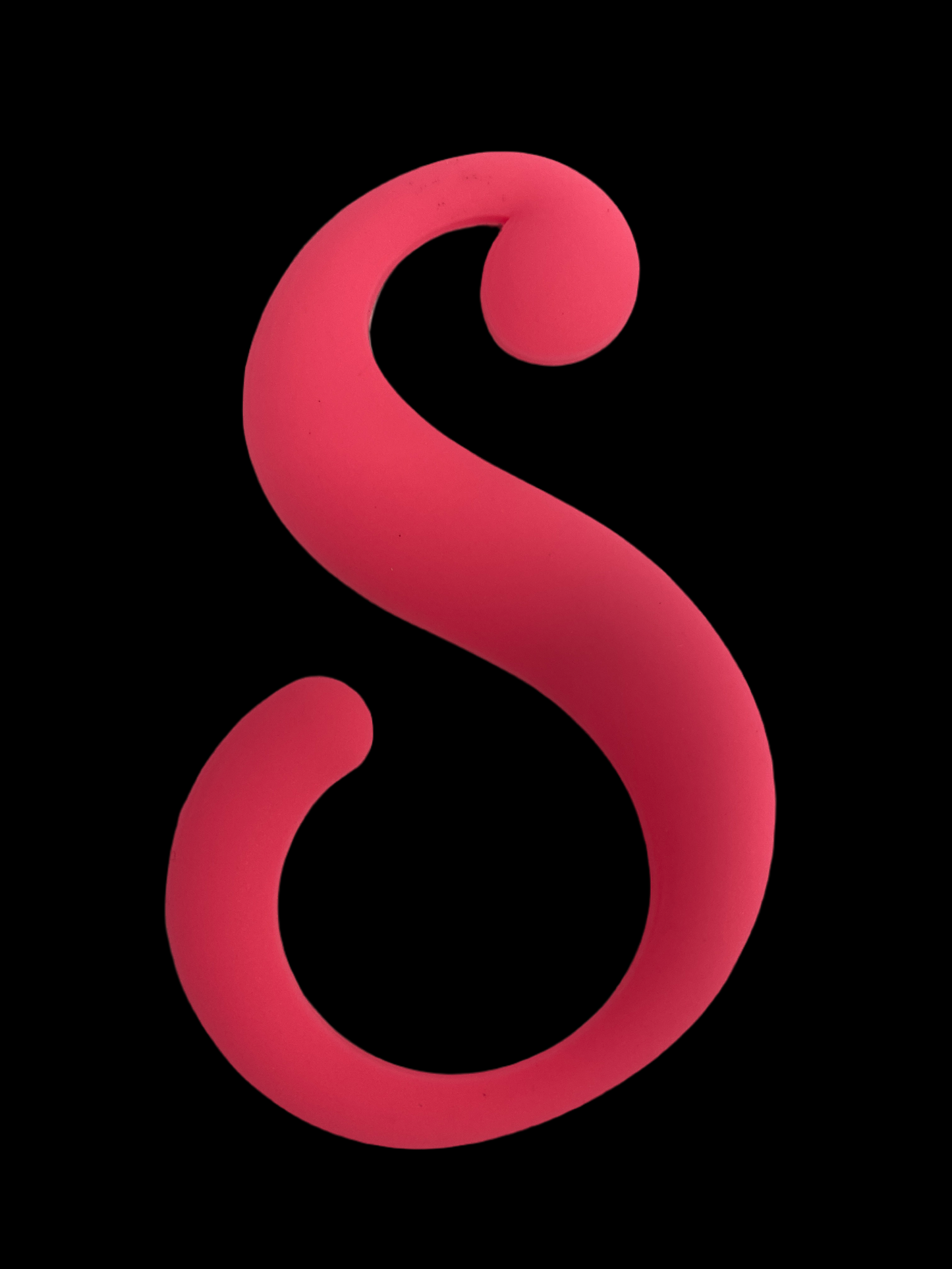 Pink Big Letter S