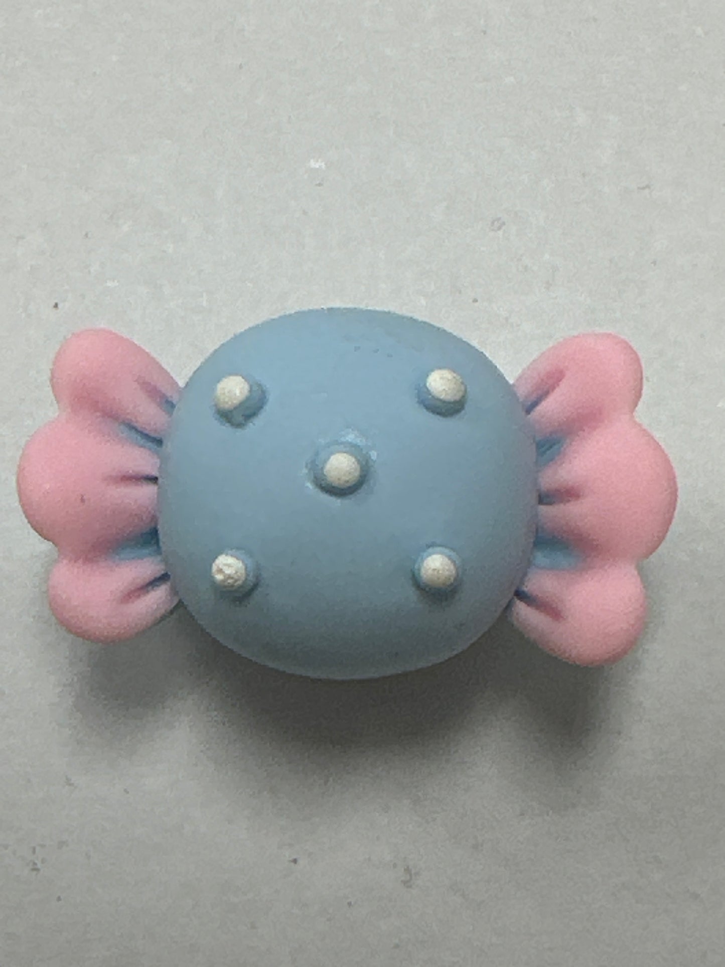 3D blue candy