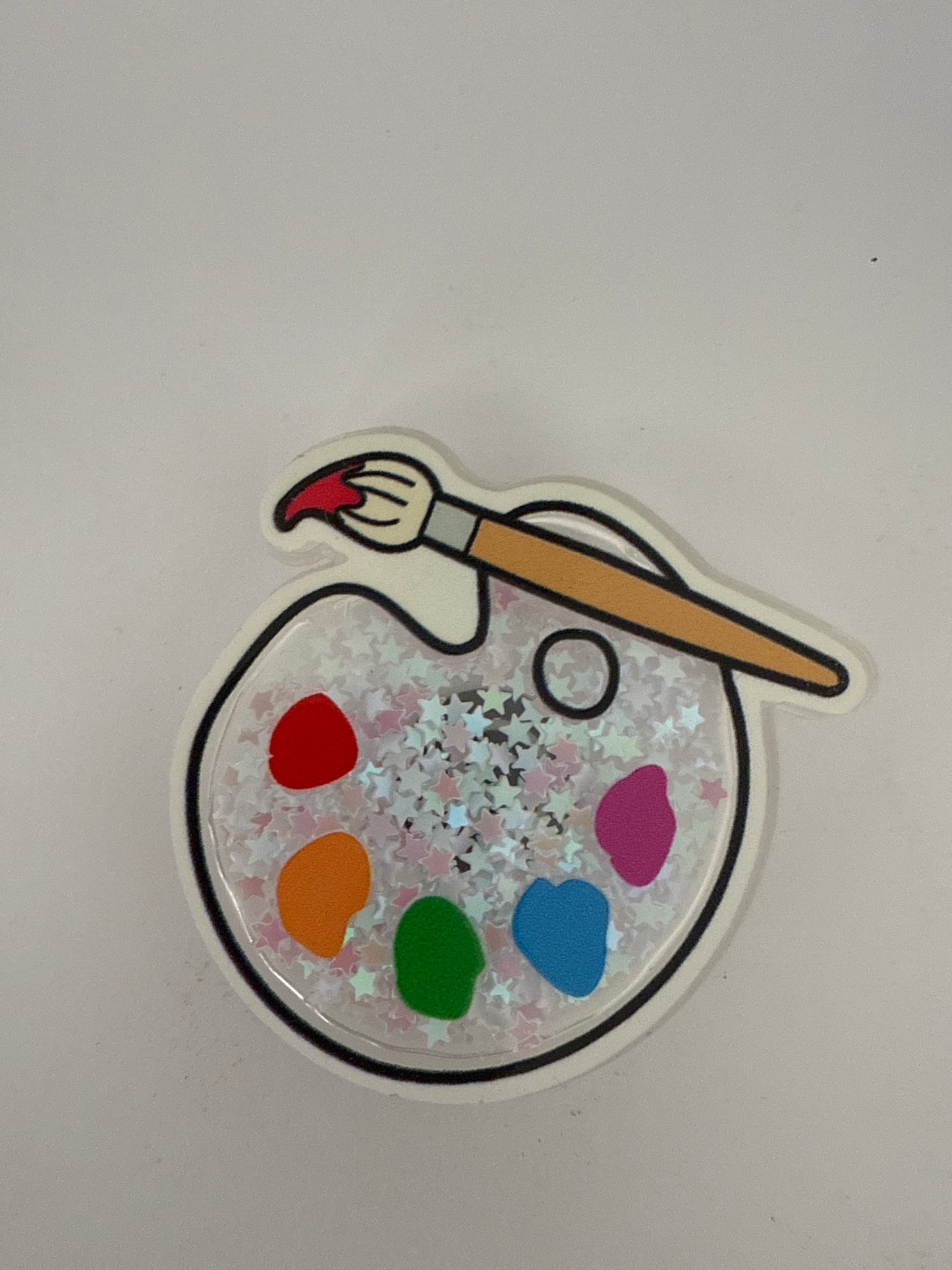 Glitter Art -Paint Platte