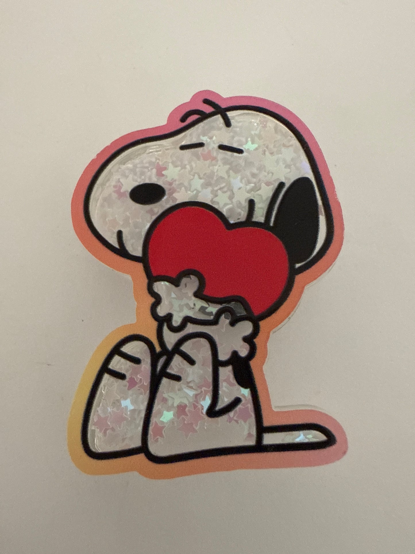 Glitter Snoopy -01