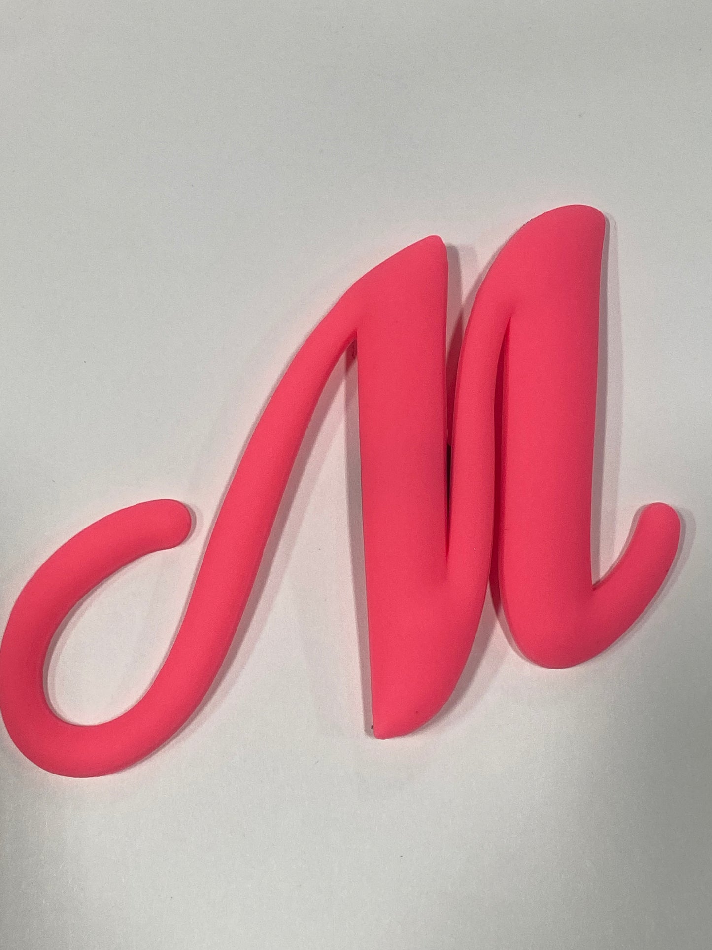 Pink Big Letter M