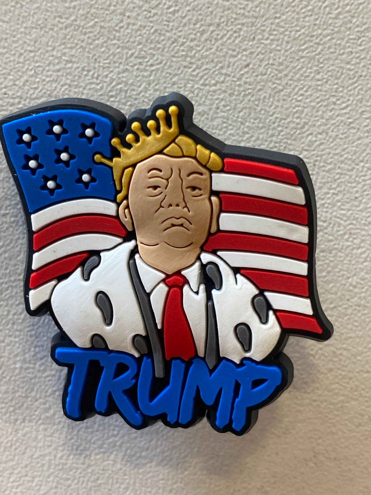 Shoe Charms Trump JX044