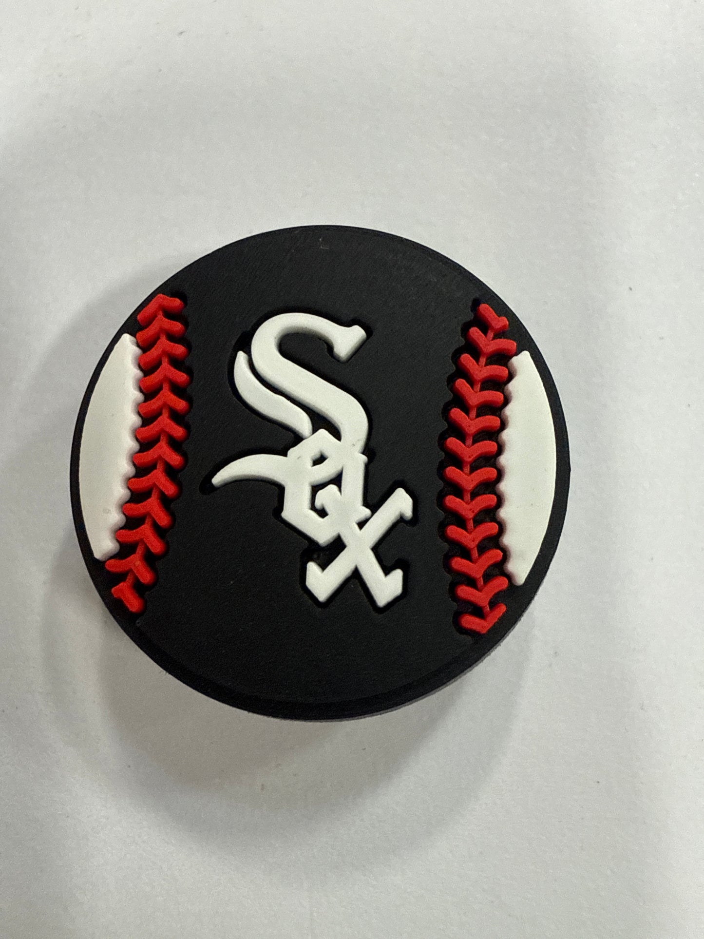 Chicago White Sox Baseball Shoe Charm