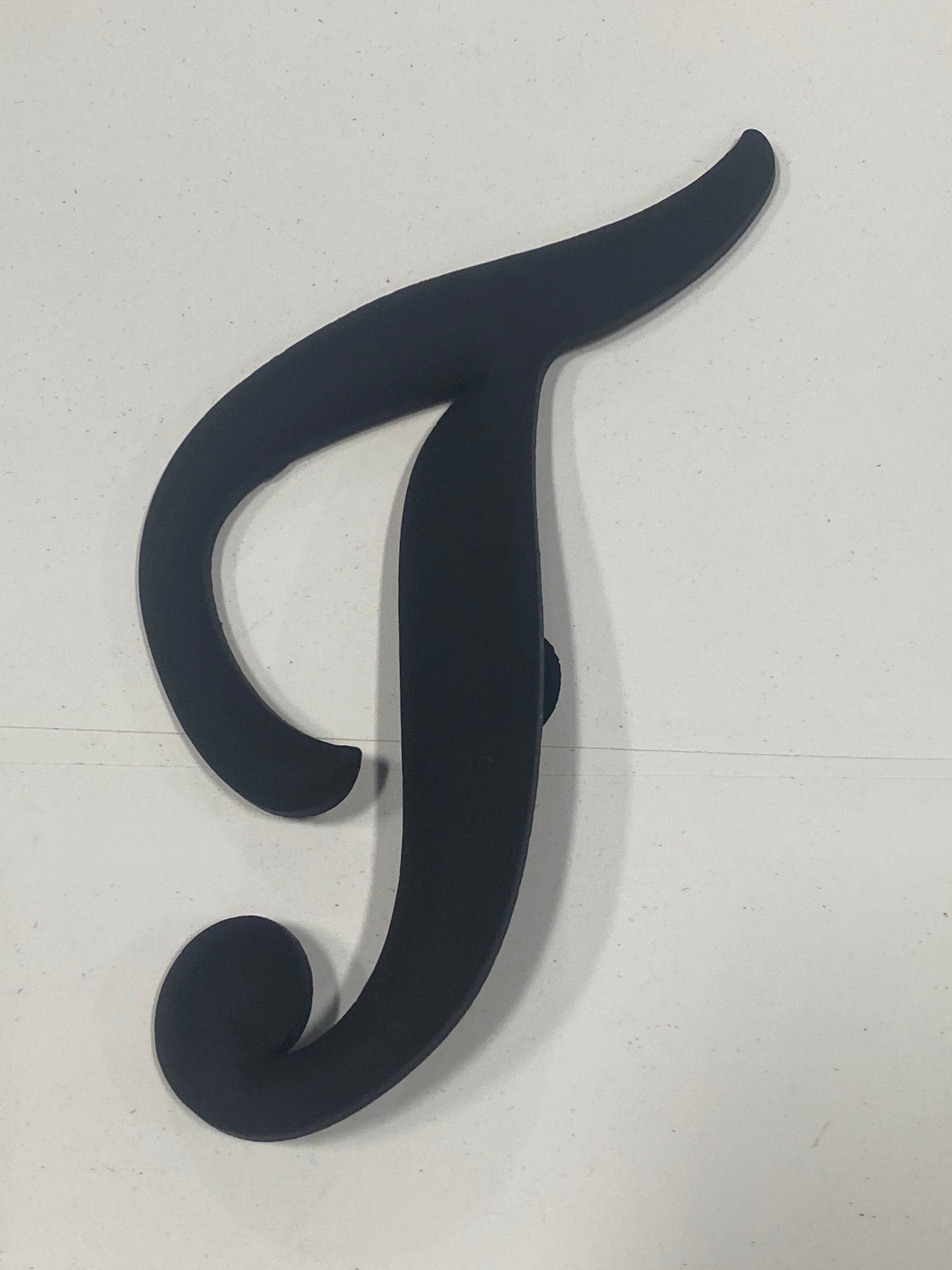 Black Big Letter T