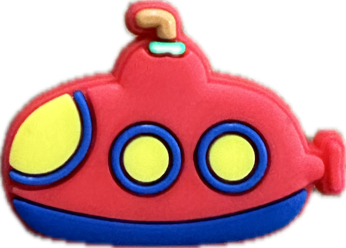 Universal_Pin Transportation Submarine Red-Yellow