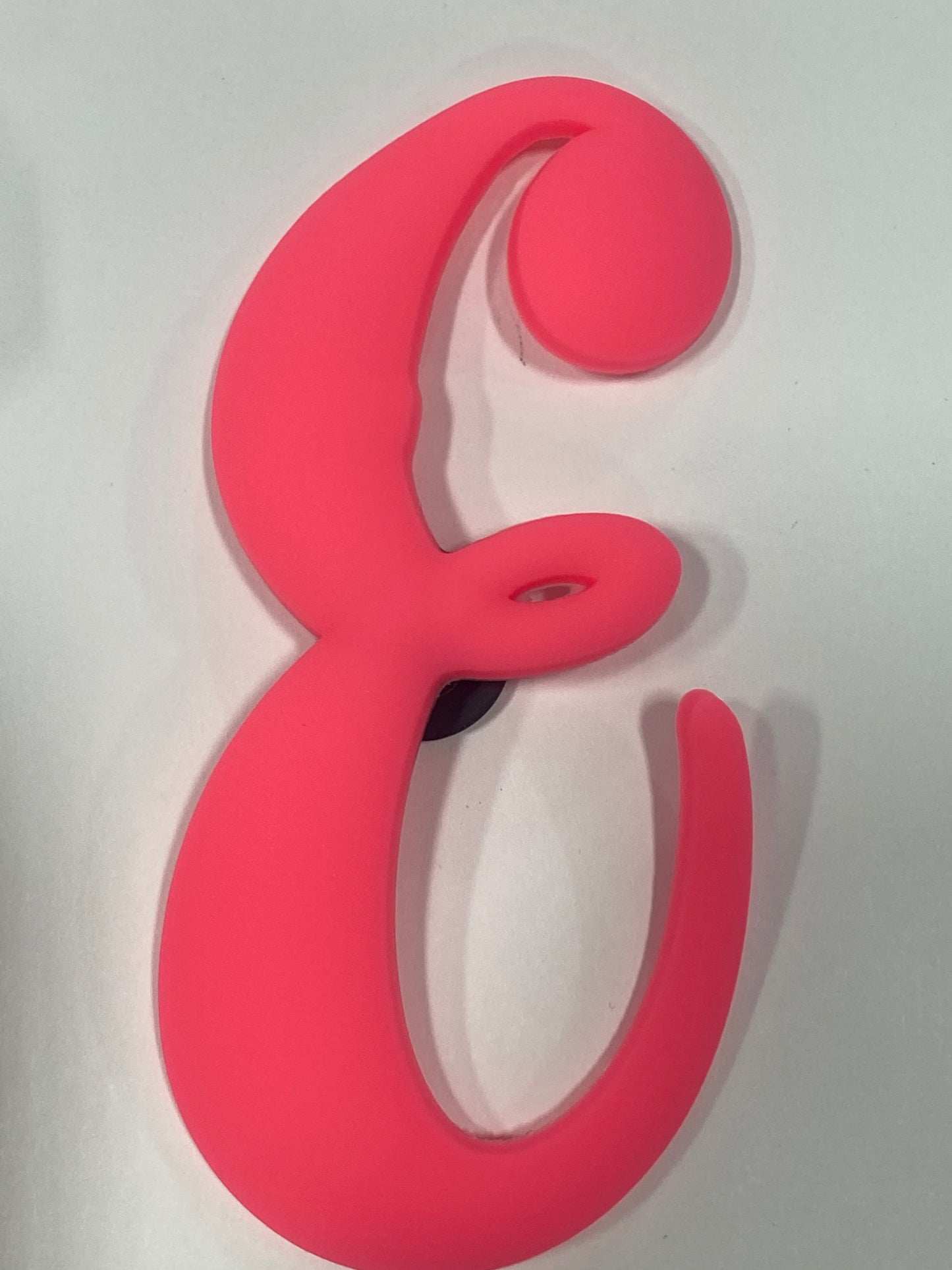 Pink Big Letter E