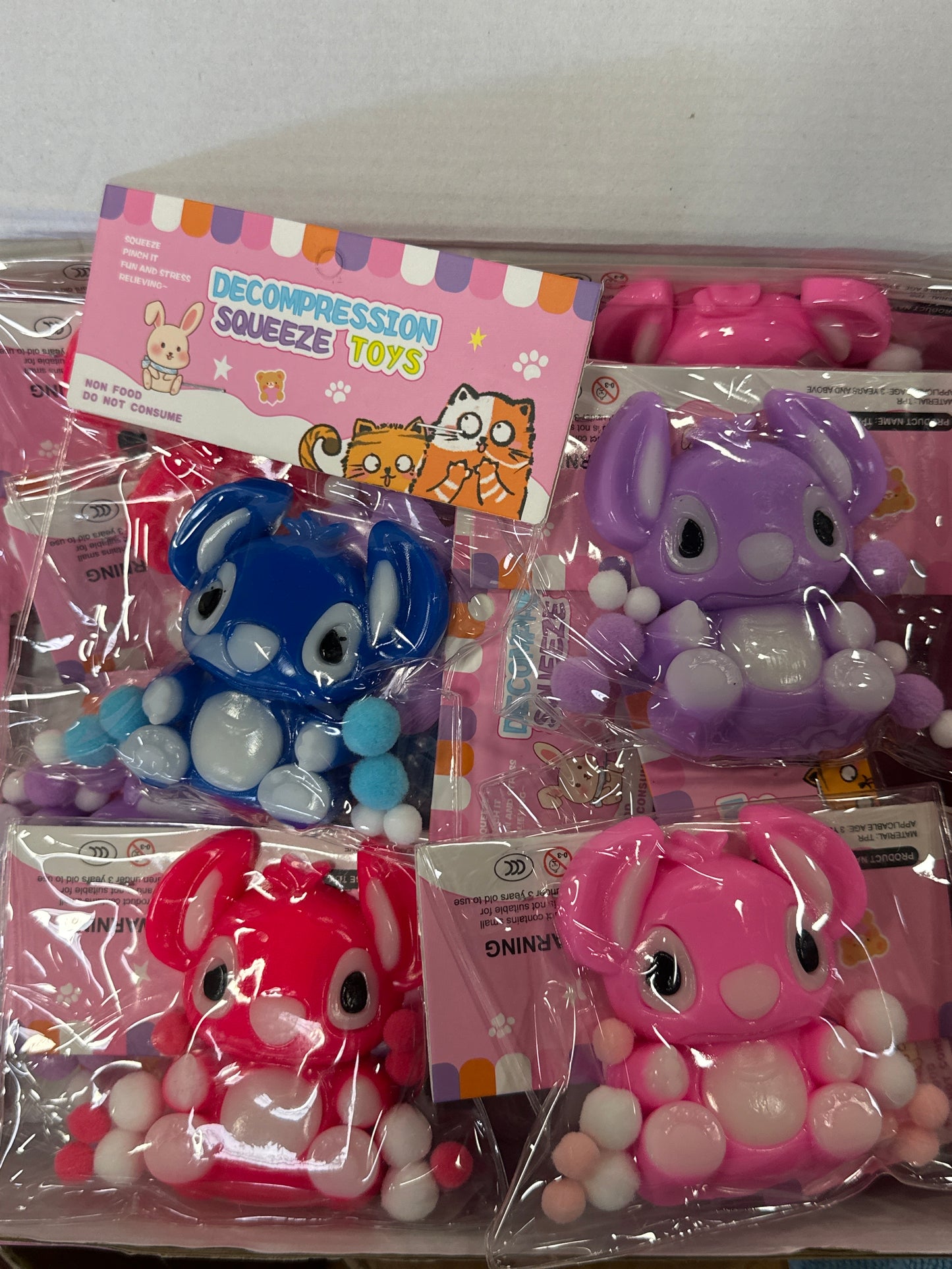 Stitch squeeze toy