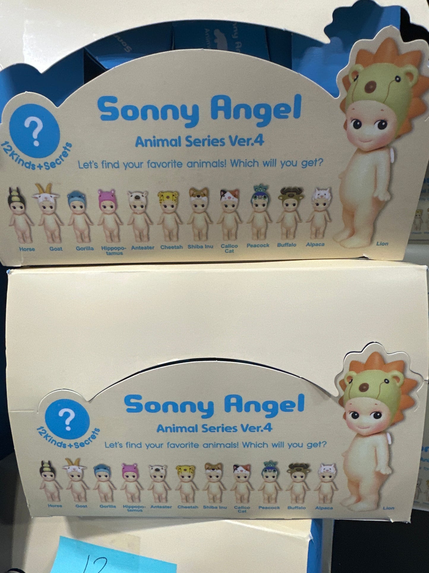 Sonny Angel Blind Box - Animal series V4 STAND