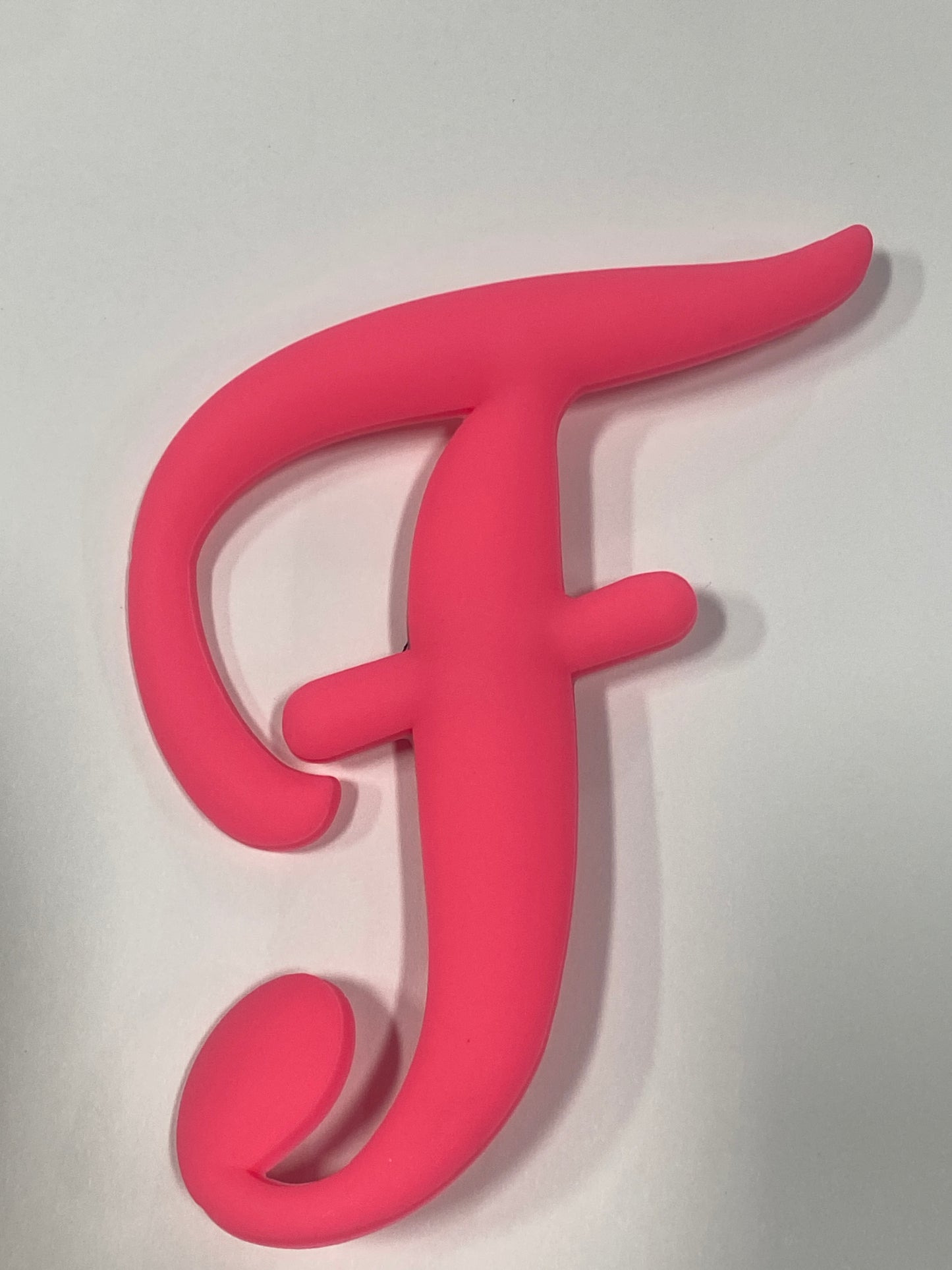 Pink Big Letter F