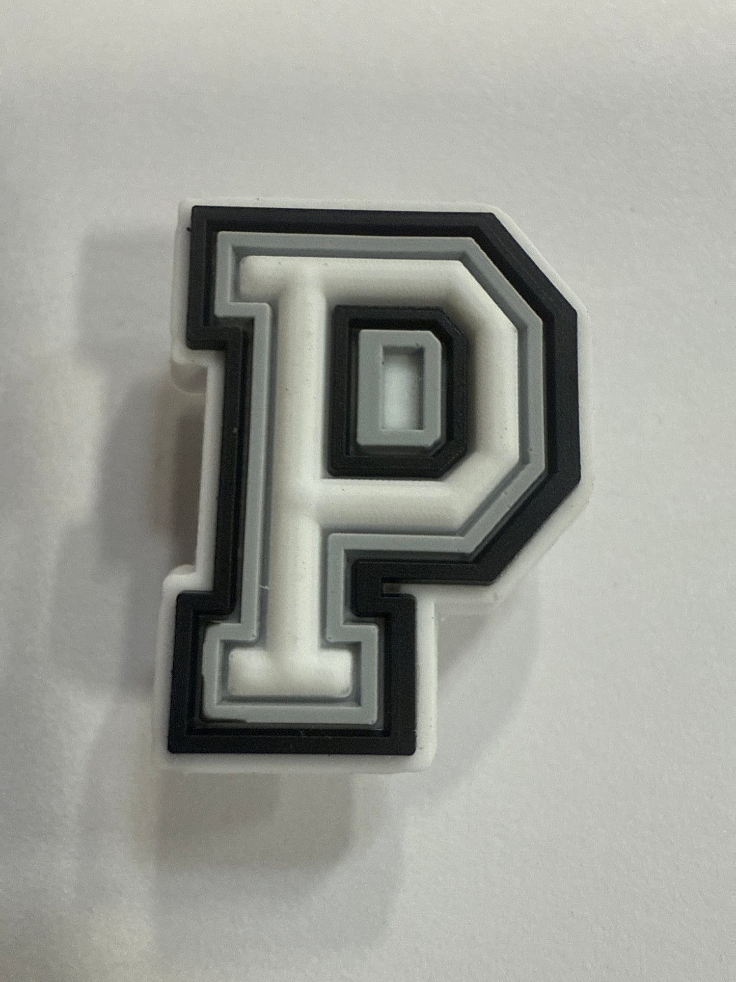 White Letter P