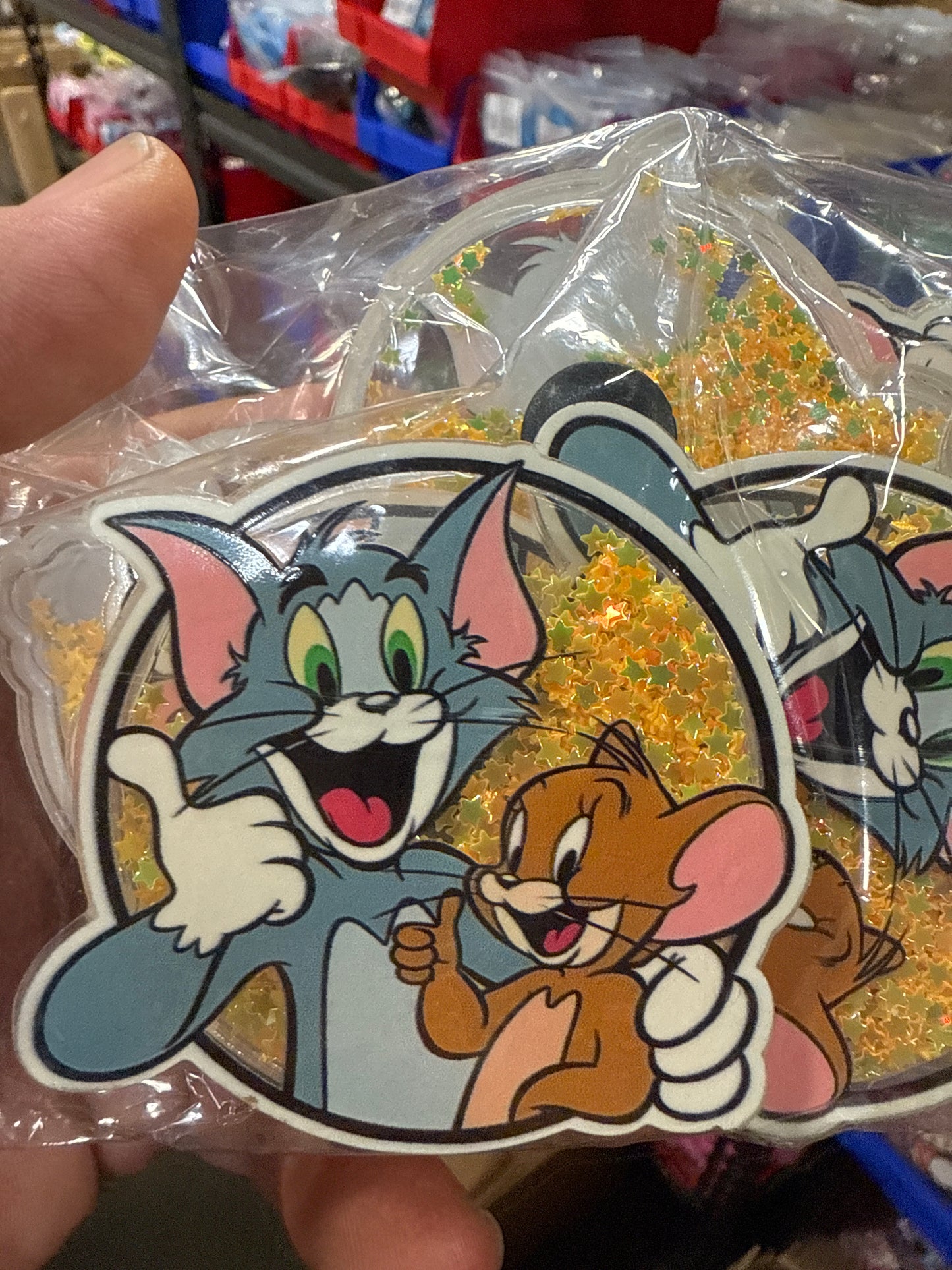 Glitter Tom & Jerry -01