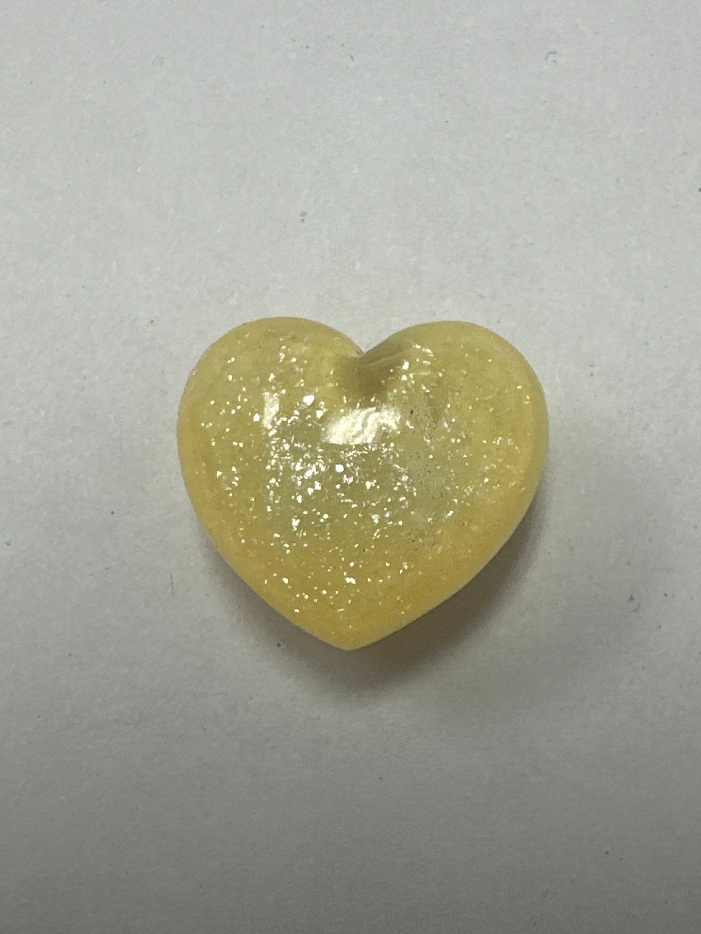 3D Yellow heart