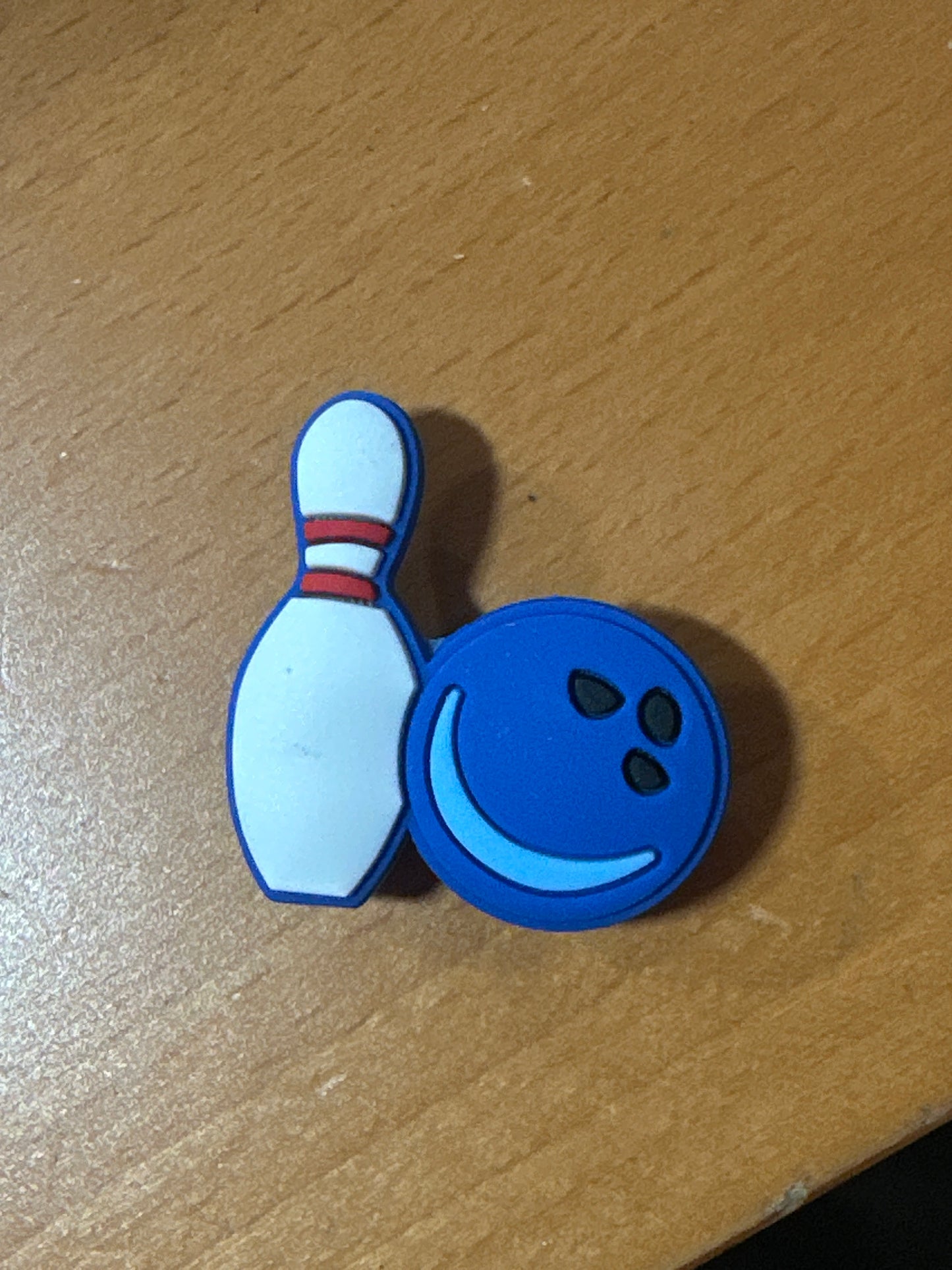 Bowling shoe charm