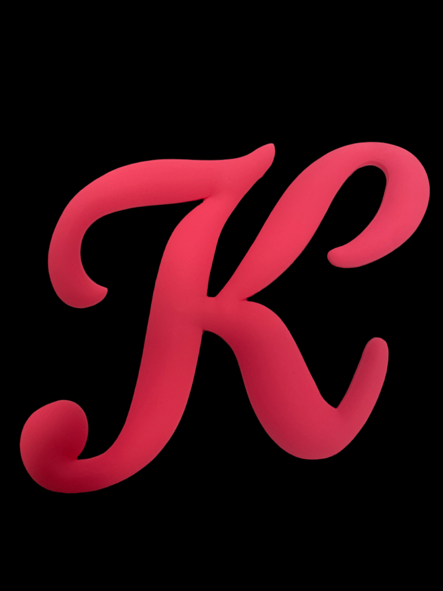 Pink Big Letter K