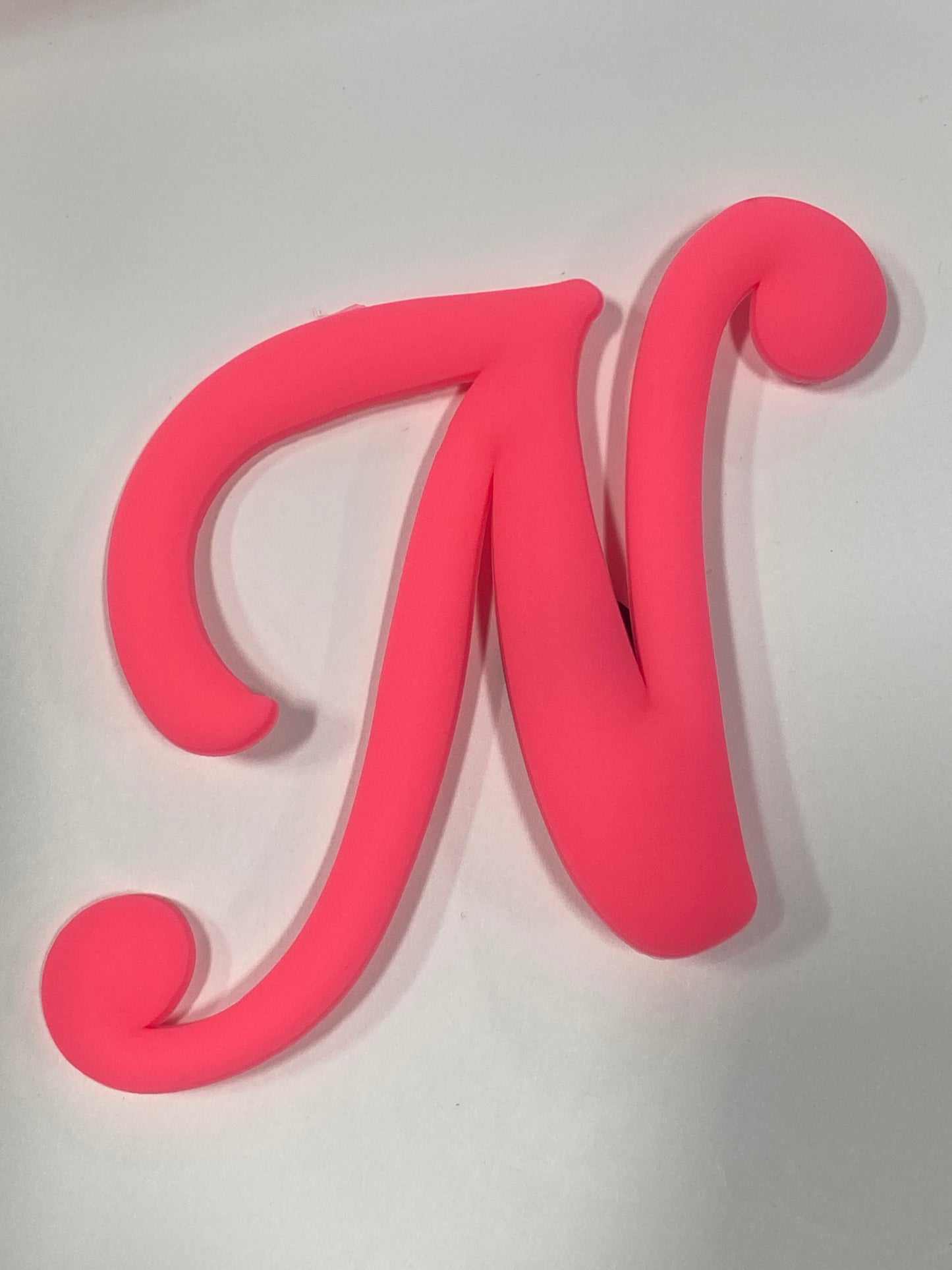 Pink Big Letter N