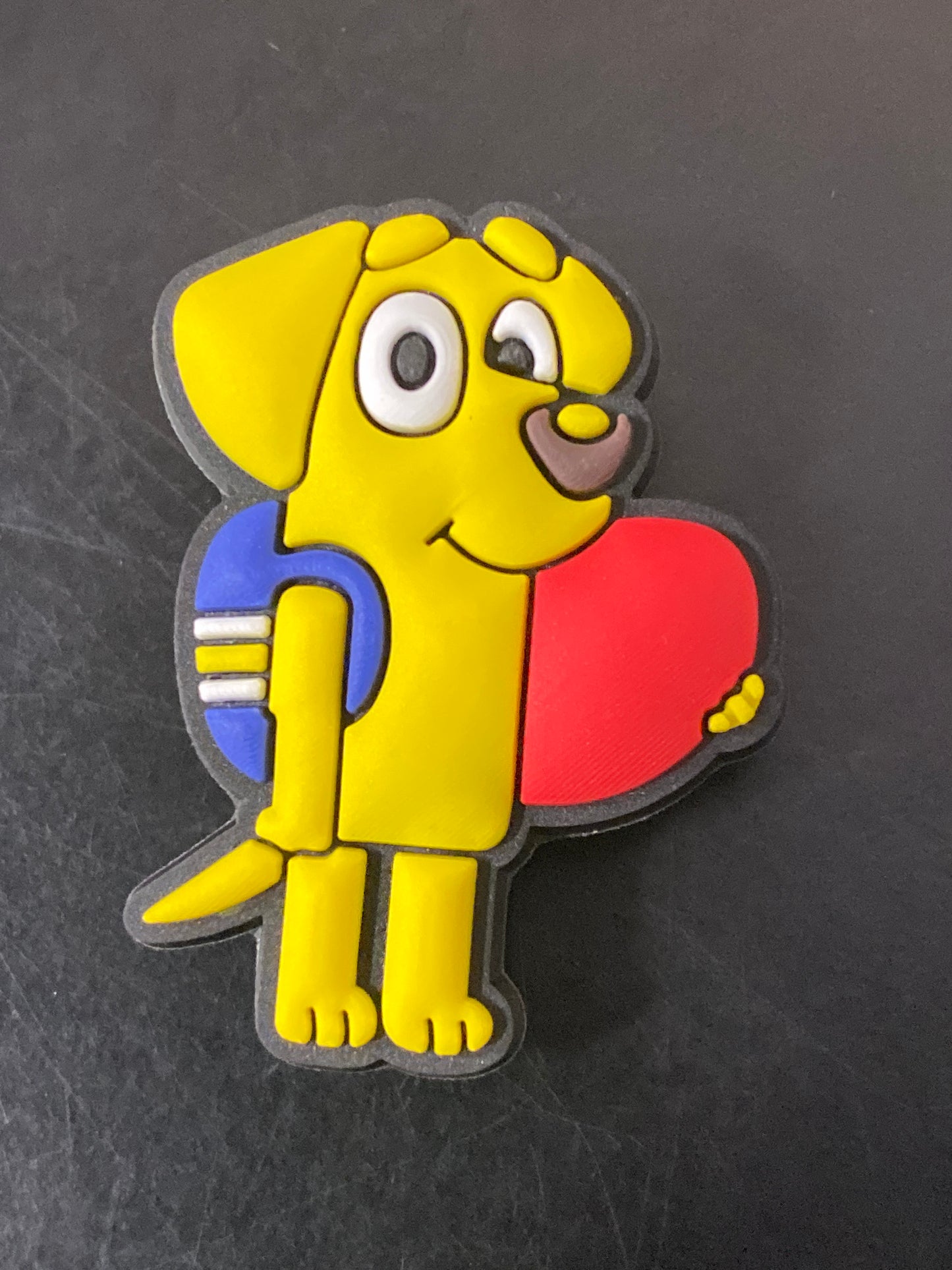 Shoe Charm Dog MQ011-10-Bluey