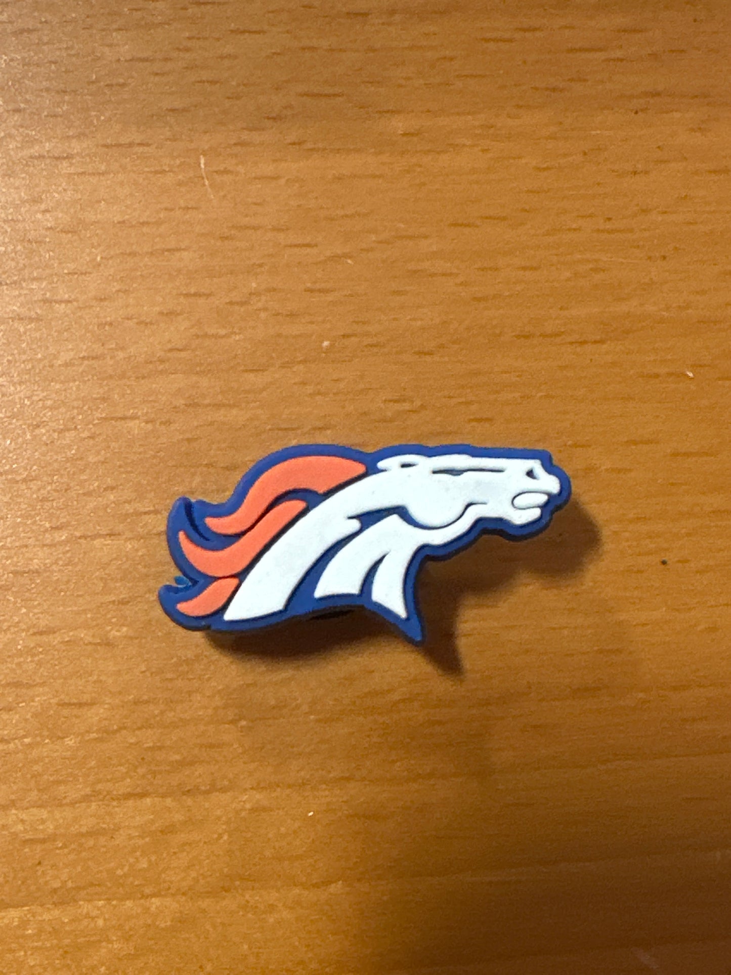 Bronco shoe charm