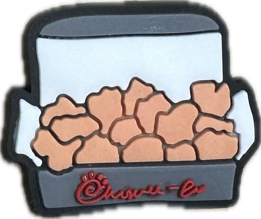 Universal_Pin Food Chick-Fil-A White-Orange