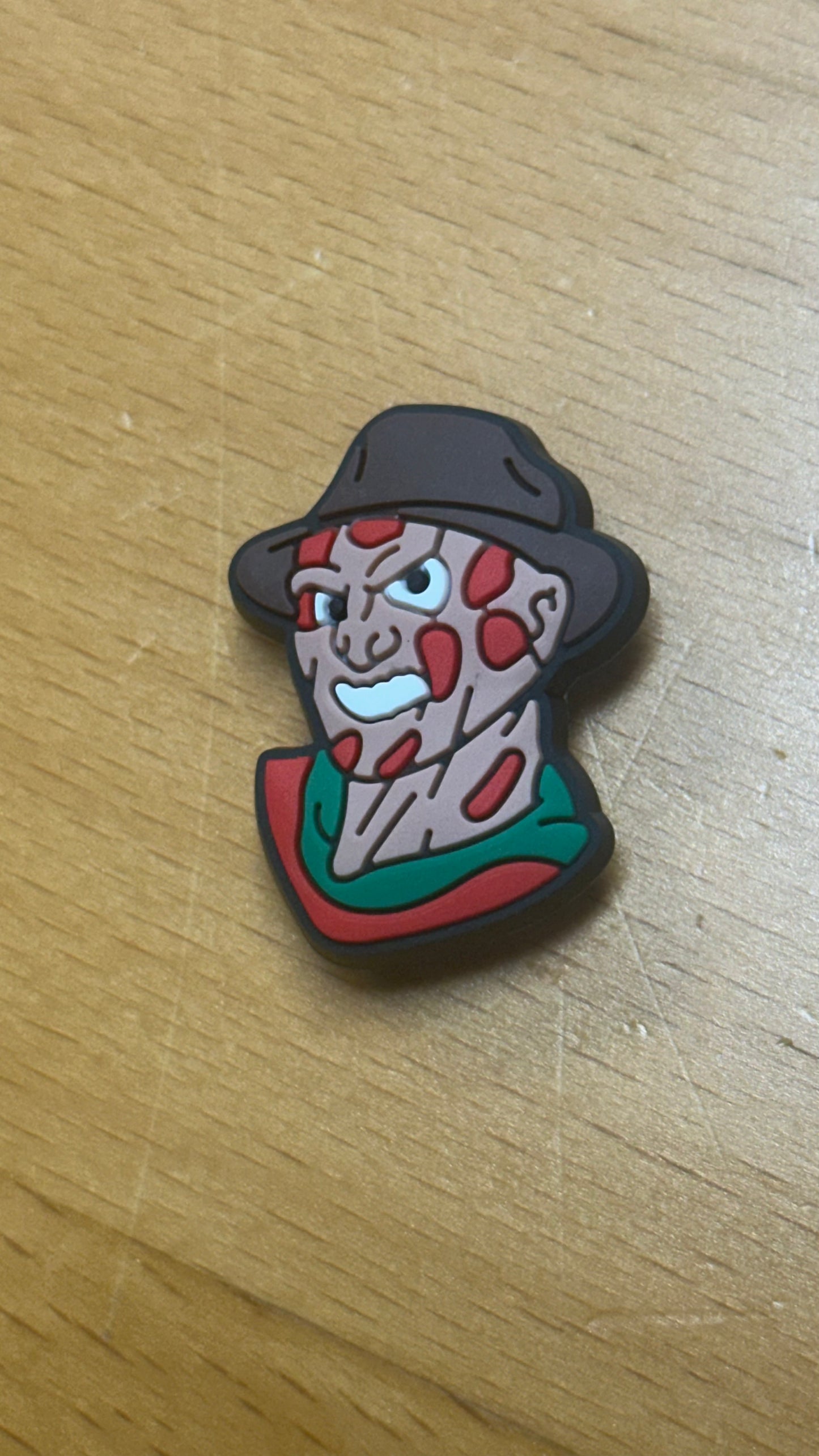 Freddy Krueger shoe charm