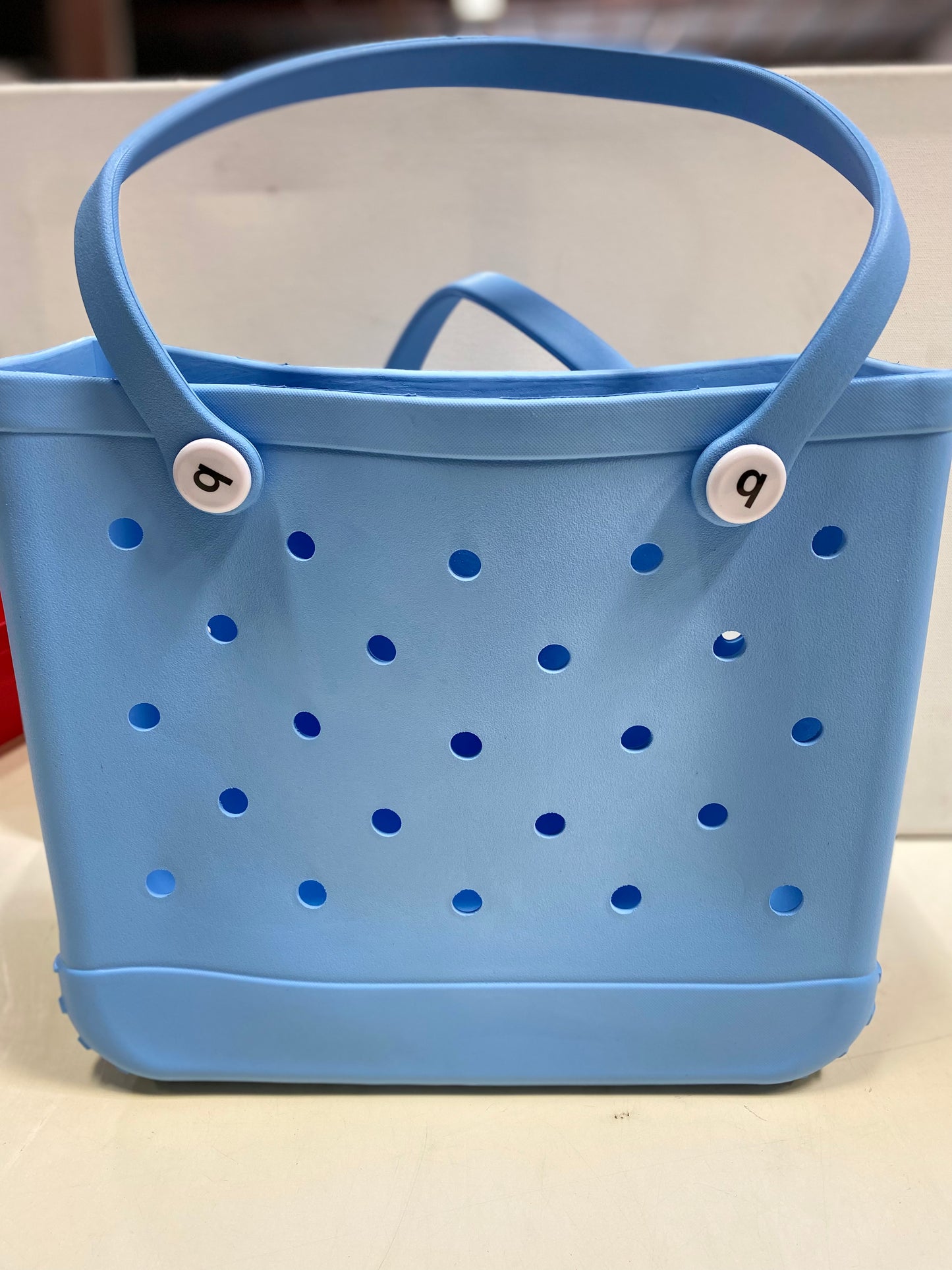 BEACH BAG LIGHT BLUE