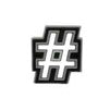 White Numbers - #