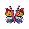 Butterfly Letters - V