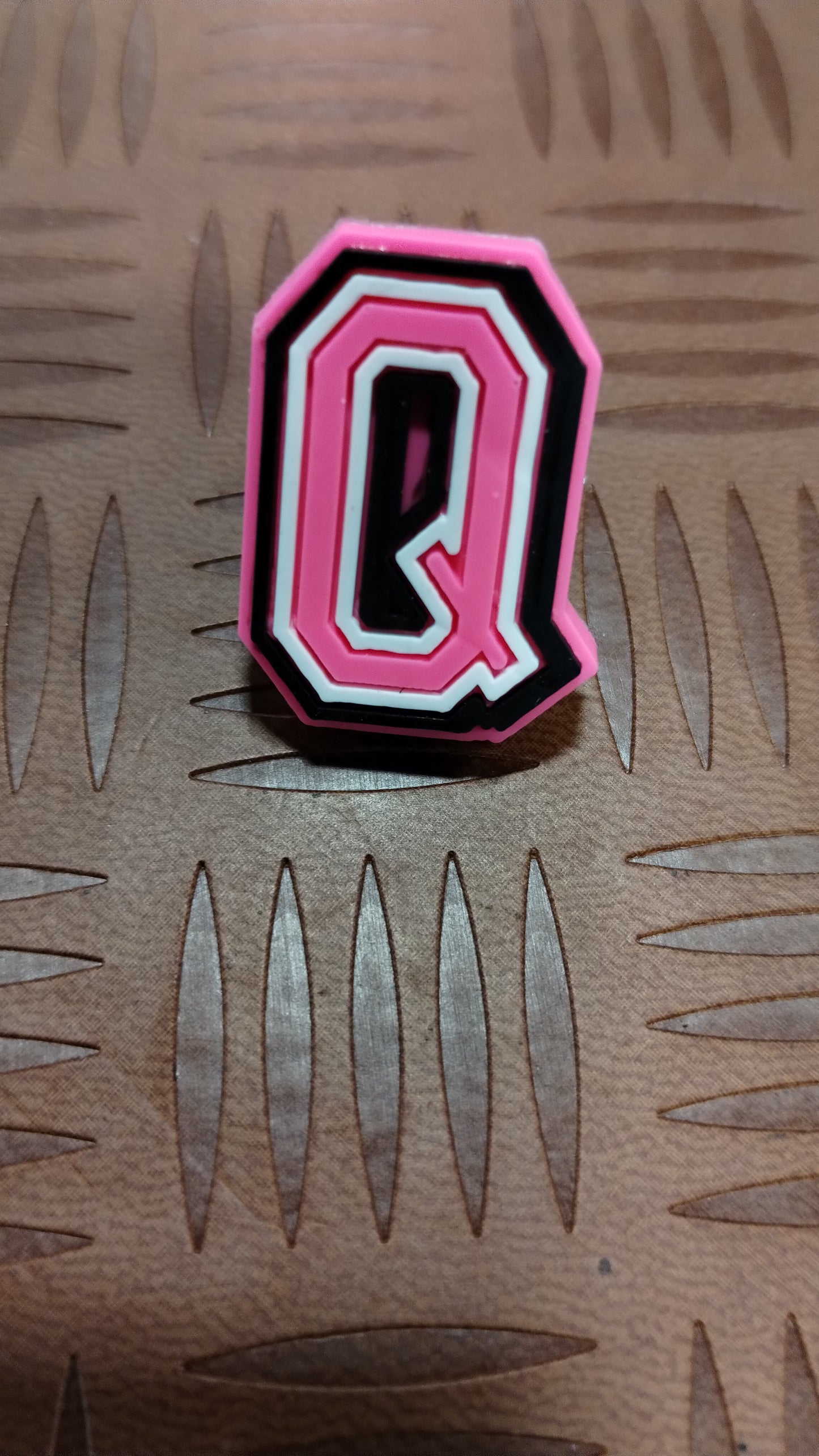 Letters Pink Q