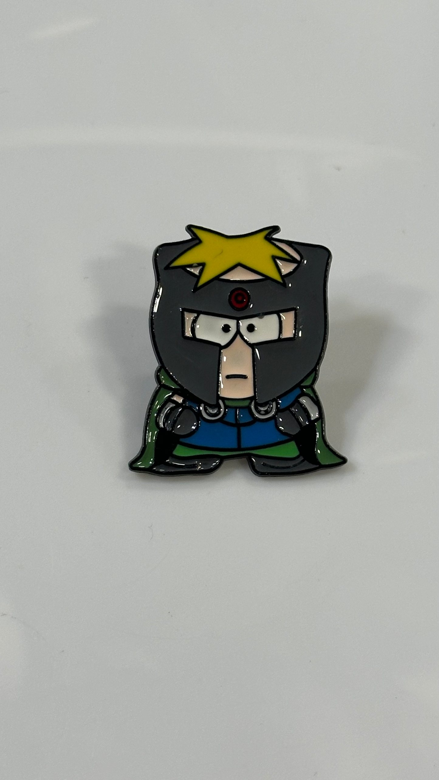 Metal Pin - Armored Blonde south park character