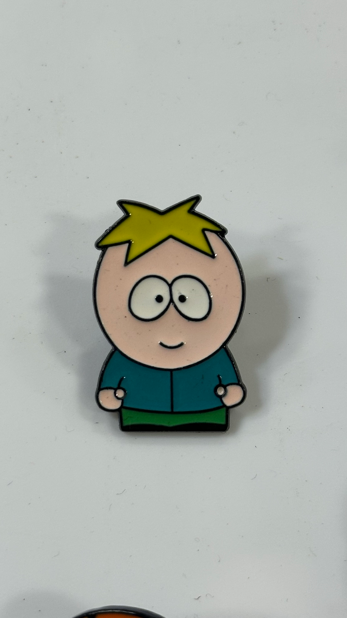 Metal Pin - Little Blonde Kid South Park Character
