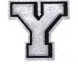 SILVER LETTER Y