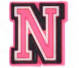PINK LETTER N