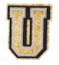 GOLD LETTER U