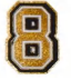 GOLD NUMBER 8
