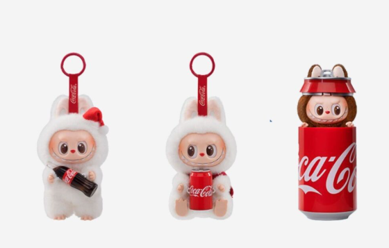 Labubu big doll Blind Box - Coca Cola