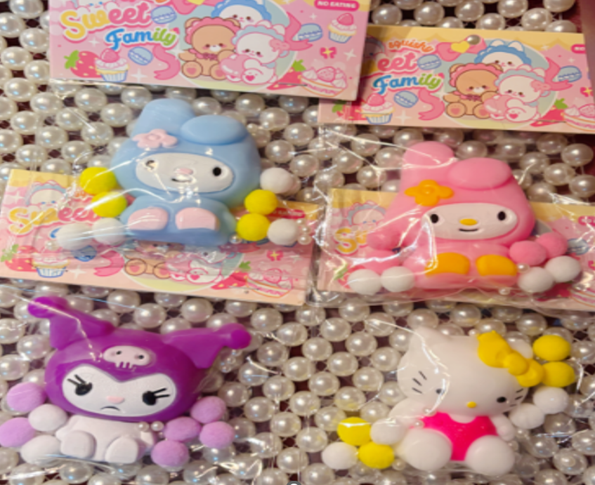 Sanrio squeeze toys