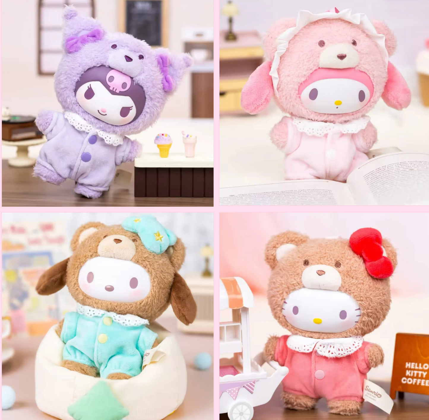 Sanrio Character Latte Baby Series Blind Box 1 pcs