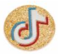 Tiktok Logo - Golden