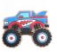 MONSTER TRUCK BLUE