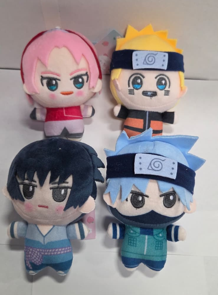Naruto plush keychain
