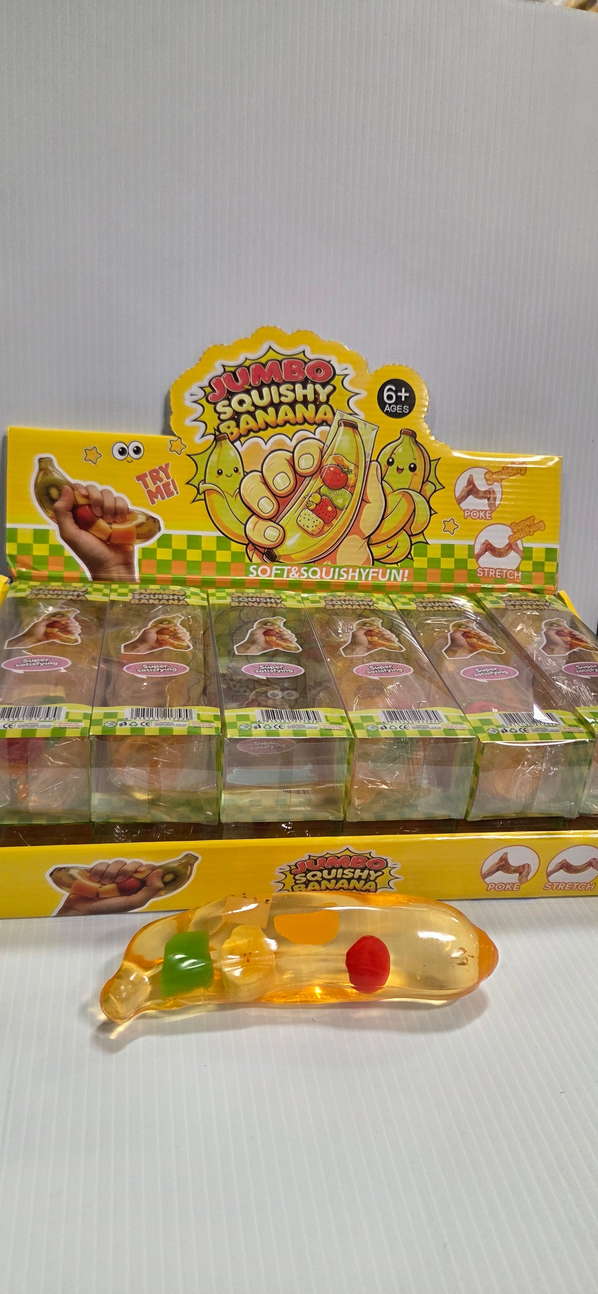 Vaseline Banana Squeeze Toy