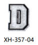 SILVER LETTER D