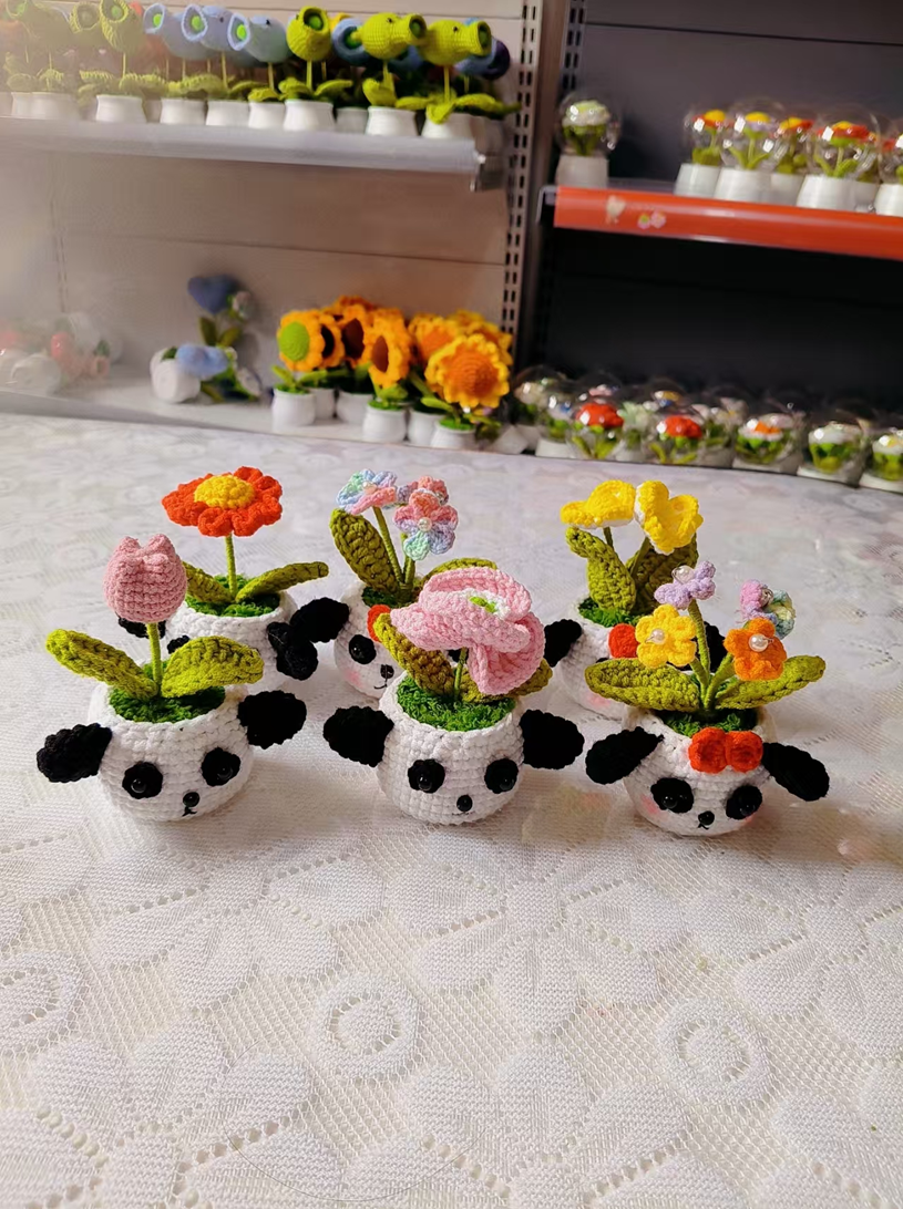 Flower Pot Panda