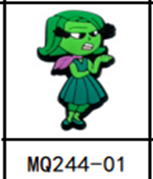 Disgust Shoe Charm