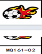 Shoe Charm FootBall - MQ161-02