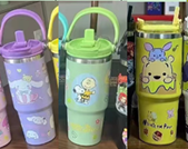 Old Cartoon Dual-Drink 30 Car Cup / CC-08